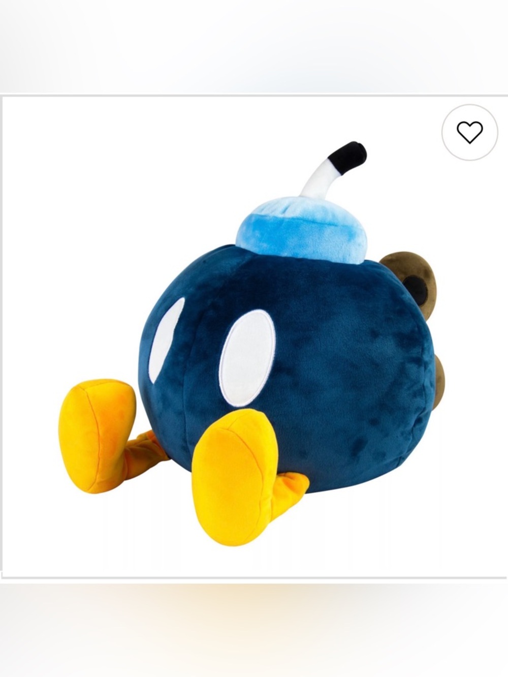 NWOT Jumbo Size Nintendo Bob-omb Mega MocchI Plush Teddy Pillow Mario Video Game